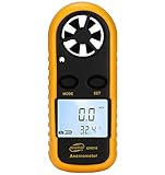 Wind Speed Meter, DTOWER Wind Gauges Handheld Anemometer Portable Air Flow CFM Meter with LCD Backlight for Outdoor Windsurfing Kiteflying Mountaineering Sailing Fishing Shooting Weather Measuring