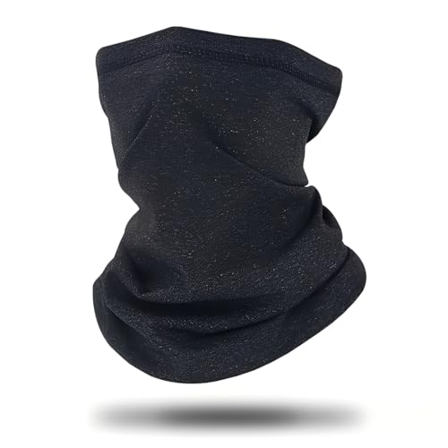 JYNXOR Cache Cou Polaire Thermique Homme Femme, Tour de Cou Respirant Anti-Vent, Cagoule Léger, Multifonctionnel Tour de Cou Tubulaire Respirant Ultra-Douce...