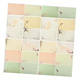 TOYZFRIENDY 80 piezas Papel para Cartas Estilo Chino con Diseños Elegantes de Tinta y Color para Escritura Decorativa y Caligrafía Papelería para Cartas Personalizadas y Manualidades Estilos