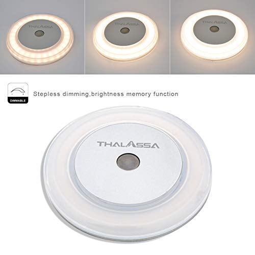 3W RV Boat Touch Ceiling LED Light - DC 12V 2800K Soft White Memory Light Annular Frosted Lens with Stepless Dimmable, Surface Mount, Hidden Fasteners Design with Stainless Steel Screws - Thumbnail 2