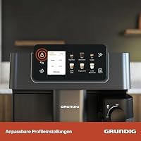 Grundig KVA 8230 Kaffeevollautomat | 18 Kaffeespezialitäten inkl. Cold Brew, 13-Stufiges Mahlwerk & Milchschäumer | 1350 W, 19 Bar – Ansicht 5