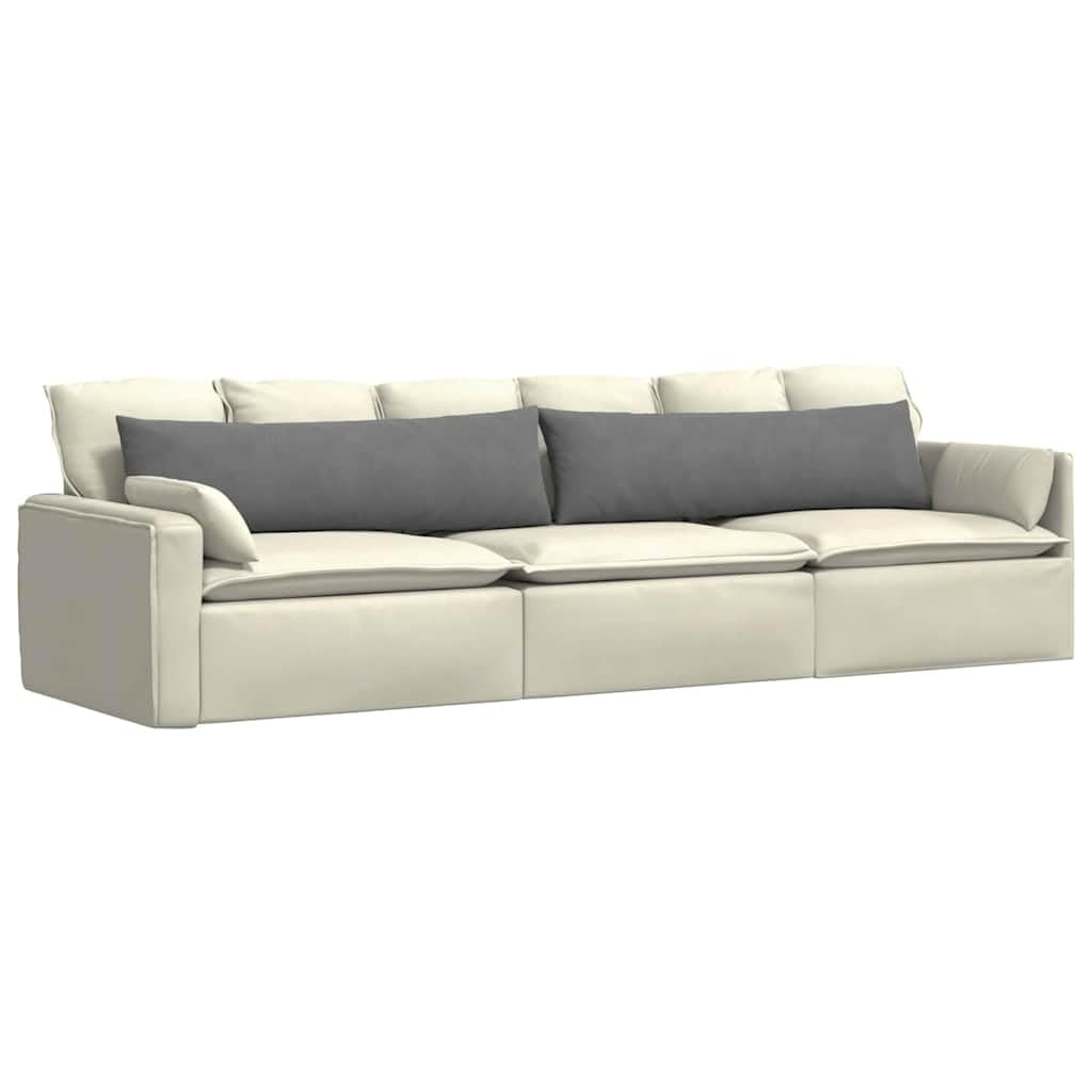 Set di 2 cuscini da divano, 145 x 40 cm, moderni cuscini decorativi in tessuto per divano e letto, comodi cuscini per schienale con rivestimento sfoderabile e morbida imbottitura in poliestere