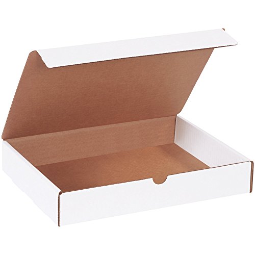 Top Pack Supply Literature Mailers, 12" X 9" X 2", White (Pack Of 50) #TOP6