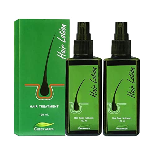 120ml Hair Growth Serum Hair Lotion, Hair Loss Treatments, Hair Regrowth Treatment, Aids Against Hair-thinning, Nourishes Hair Follicles (2pcs)