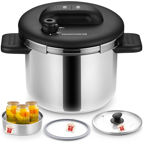KOCH SYSTEME CS 6.3 Quart Pressure Cooker