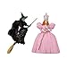 Hallmark Mini The Wizard of Oz Glinda The Good Witch and Wicked Witch of The West Ornaments, Set of 2 Movies & TV