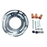4 inch Diameter Round Galvanized Steel Universal mounting Rail, lamp mounting Bracket Plate, Suitabl