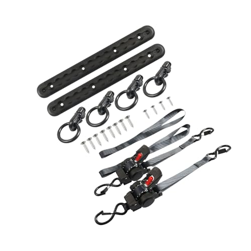 Correas de amarre de trinquete con pista de aluminio estructural 1