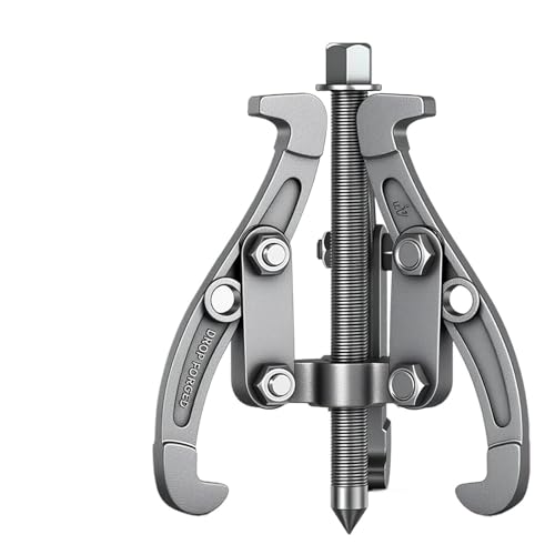 Image of 3 Jaw Gear Puller 1pc Gear Puller 3/4/6/8 Inch 3 Jaw 2 Reversible Pulley Remover Tool Heavy Duty Professional Grade