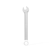 Groz Combination Spanner 8 mm, Length 115 mm | DIN 3113 Standards | Chrome Vanadium, Matt Satin Chrome Combination Wrench ...