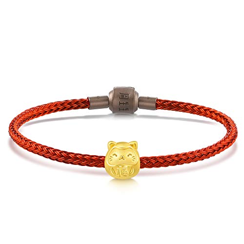 Amazon.com: CHOW SANG SANG 999 24K Solid Gold Lucky Cat