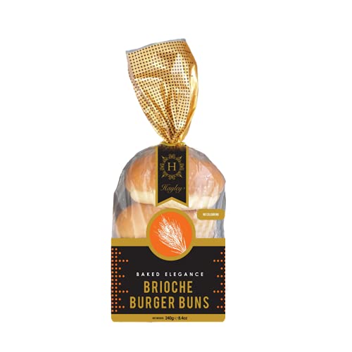 HAYLEY Brioche Burger Bun (4 Pieces) 240g