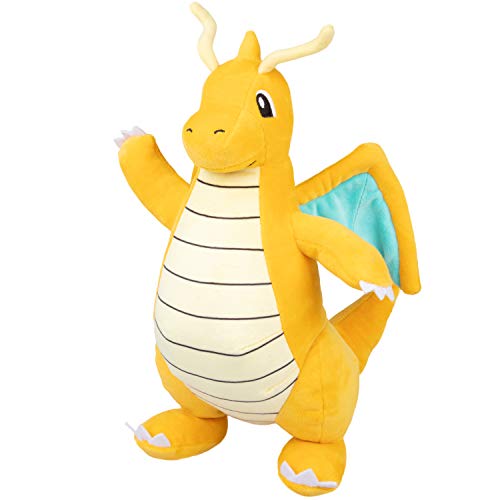 Pokémon Dragonite Plush Stuffed Animal Toy - Large 12" - Officially Licensed - Great Gift For Kids #TOP2