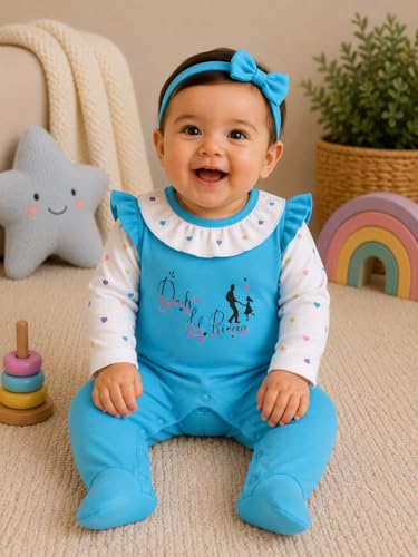 Image of EIO 100% Cotton Rompers Sleepsuits Jumpsuit Night Suits for Infants Newborn Baby Boys & Girls