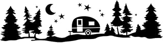 Car Automatic Decal Sticker Car Vinyl Stickers Car Side Door Sticker Car Sticker Mountain Decal Tree Forest Vinyl Graphic Kit For Camper Rv Trailer ..