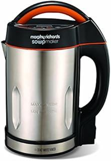 Morphy Richards 48822 Soup maker, Stainless Steel, 1000 W, 1.6 liters