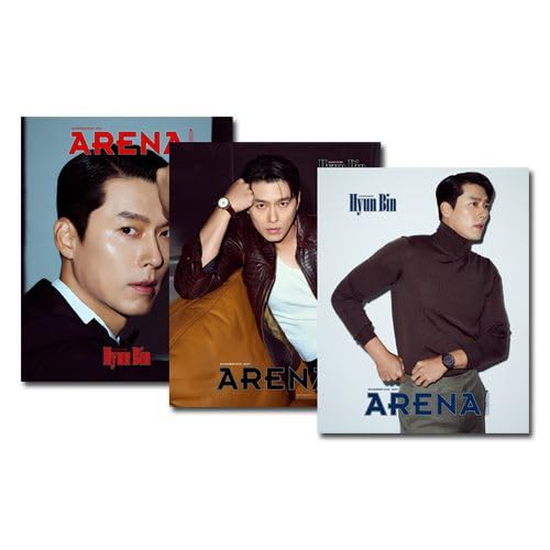 [3種セット] 韓国雑誌 ARENA HOMME+ (アリーナ・オム・プラス) 2025年 11月号 (ヒョンビン表紙/イ・ジョンソク、二宮和也記事) (ARENA HOMME Korea 2025年 11月号)のサムネイル