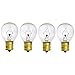 25W Hi-Intensity Light Bulbs, Replaces Lava Lamp Bulbs (4)