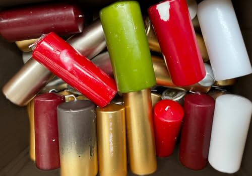 Wiedemann Kerzen Kerzenbeutel 5 KG -C Ware- getauchte Kerzen NEUWARE -gemischte Zusammenbestellung-