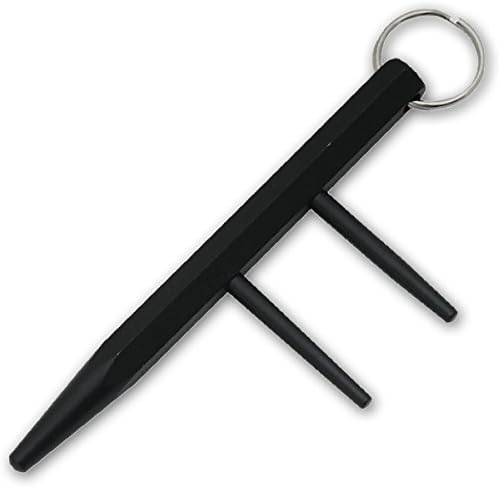 BP Black Steel Kubaton Key Ring