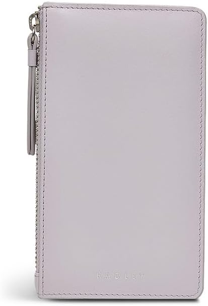 RADLEY London Drapers Road Women’s Medium Leather Ziptop Coin Purse, Thistle