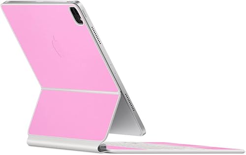 Vista 121 de SopiGuard Skin for 2021 Magic Keyboard Case 12.9 - Adhesivo de vinilo de precisión de borde a borde superior, teclado y panel trasero (gris carbono)