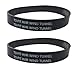 Replacement Stretch Belts Compatible with Hoover Windtunnel UH70210, UH70105 Rewind T Series (2)