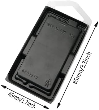 10pcs Laptop DDR Memory RAM Module Shell Plastic Box 85x45mm Packaging Container Plastic Box Packaging Container Clamshell Static-Free Tray