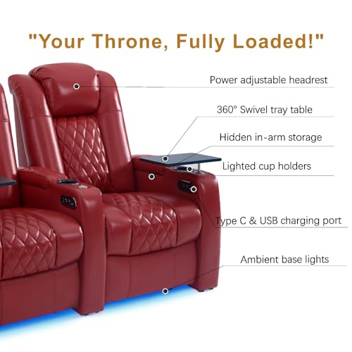 Luxury Home Theater Recliner Seating