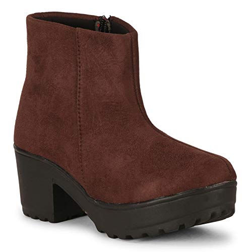 commander shoes High Ankle zipper boots for Girls and Women