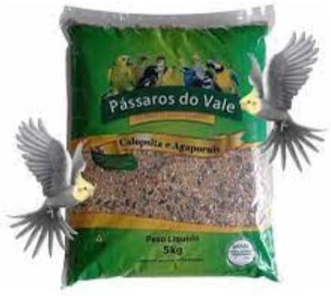 Mistura de Sementes para Calopsita e Agapornis-10 Kg