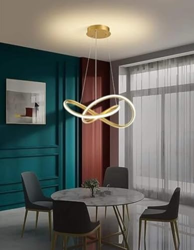 Image of LED Chandelier for Dining Table, Height-Adjustable Hanging Lamp for Breakfast Table, Hanging Light for Home Decoration (CH51)