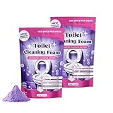 Toilet Cleaning Foam,WC-Reiniger,Toilet Cleanings Powder,Toilets Cleaner,Toilets Cleaning Foaming Powder,Touch Free Foaming,Beseitigt Flecken,Scheuerfreie Reinigung (2)