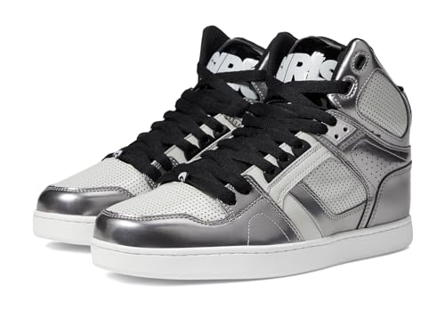 Osiris Men's NYC 83 CLK Silver/Black/White 10 Medium