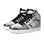 Silver/Black/White