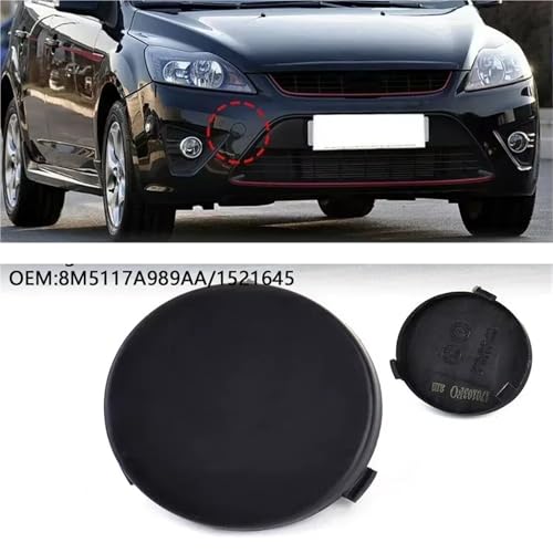 Ojo de remolque de plástico para Focus Mk2 2008 a 2011, tapa frontal protectora 2