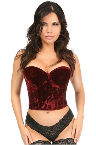 Midnight Velvet Bustier