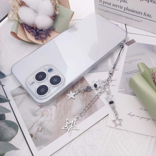 [ALUBES] スマホストラップ 携帯ストラップ チャーム スマホアクセサリー 落下防止 キーストラップ イチゴ、蝶、星 可愛い