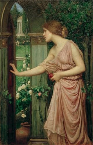 Tableau Cléopâtre de John William Waterhouse - Impression d'Art Vintage 60x90cm