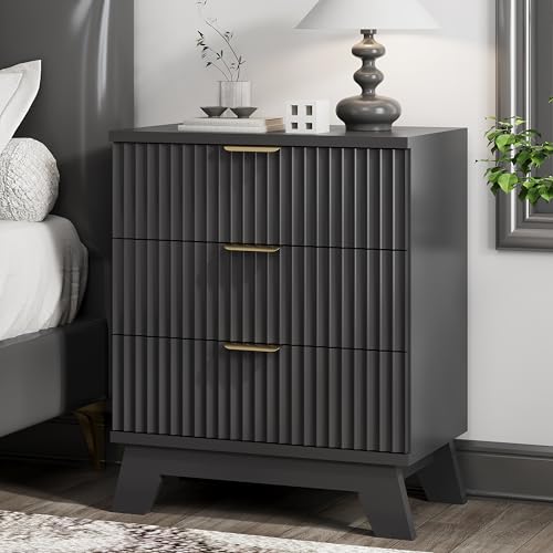 Fluted Nightstand, 24