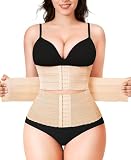 KUMAYES Gaine Amincissante Ventre Plat Femme Corset Minceur Waist Trainer Serre Taille Bod...