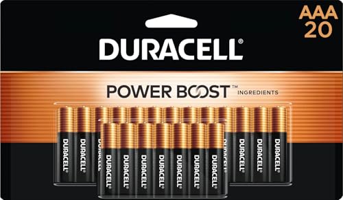 Duracell Coppertop AAA Alkaline-Batterien, 20 Stück