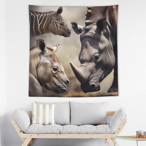 Tenture murale chambre animaux pour habiller et personnaliser un dortoir