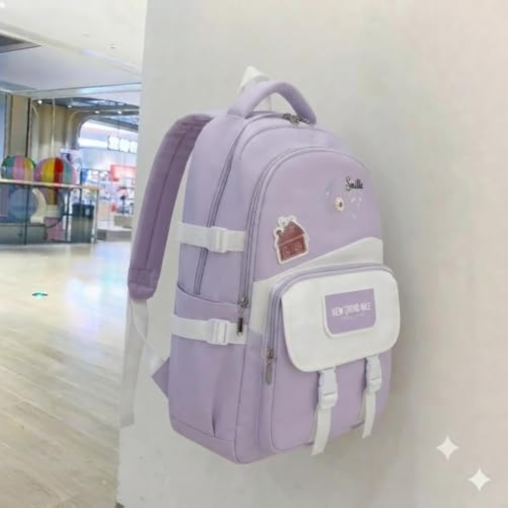 Anti-Theft Laptop Backpack with Bottle Holder, Fits 17-Inch