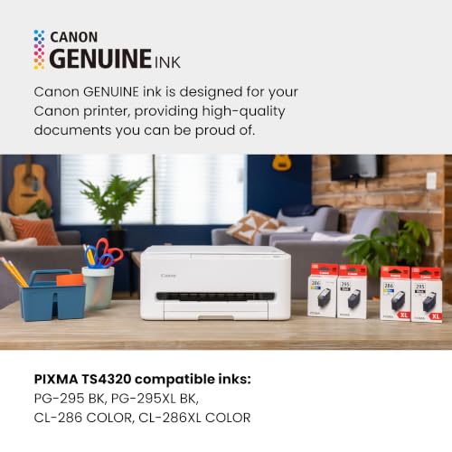 Canon PIXMA TS4320 – Wireless Color Inkjet Printer with Print, Copy, Scan