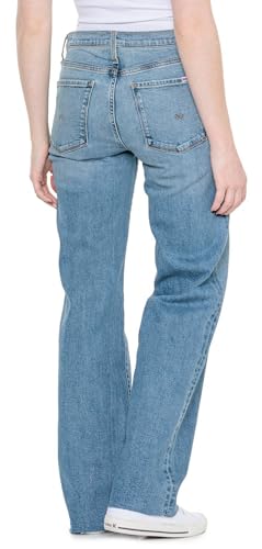 HUDSON Jeans Rosalie High-Rise Ankle Jeans - Wide Leg, Daylight, 272