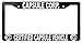 First Rober Capsule Corp Certified Capsule Vehicle Glossy Black Metal License Plate Frame Dragon Ball
