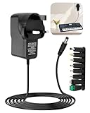 9V 1A Power Adapter Supply, AC/DC Jack One Spot Charging Adaptor Charger Plug Universal 1000MA Transformer ConverterCompatible with Kids Electric Cars LED Strip Lights Router Video Audio - Image 7