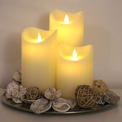 Bougie LED avec télécommande pour décoration de table sans risque - 7