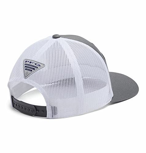 Columbia Women's Pfg Mesh Womens Ball Cap, Titanium/White/Pfg Hooks, One Size #TOP1